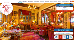 Desktop Screenshot of hotellescygnes.com